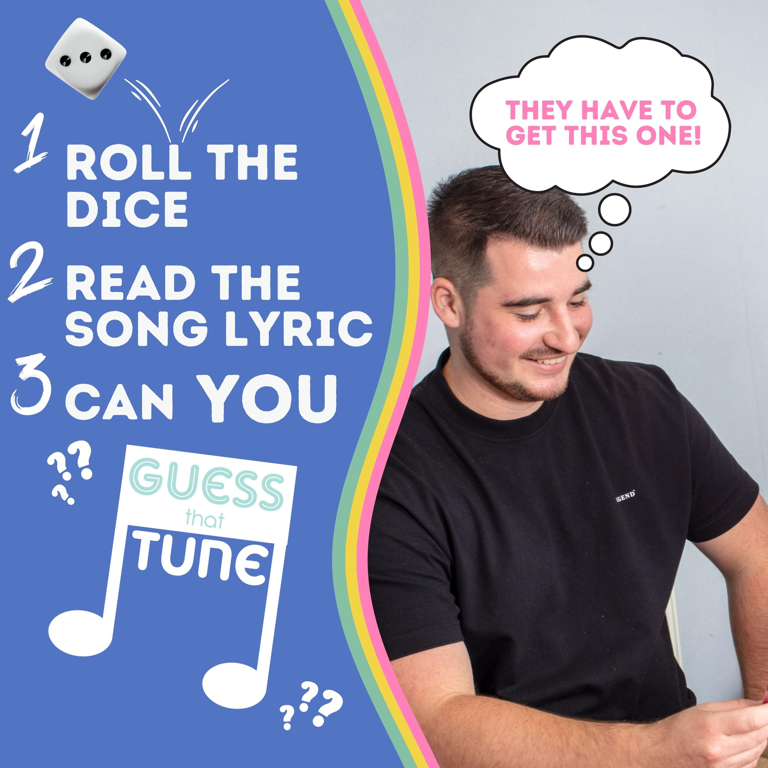 Boxer Gifts Nineties Guess That Tune Music Card Games For Adults And Families | Song Lyrics Game Night - Name The 90S Song Trivi